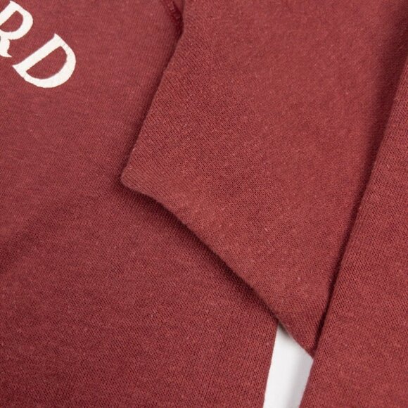 Vintage 1980s Harvard University Champion Hoodie Men Small Fits XS Red Pullover - Picture 8 of 13
